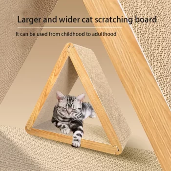 Triangular 3 In 1 Scratching Pads