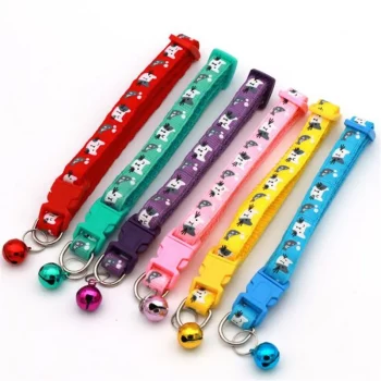 Bright Adjustable Collar with Bell