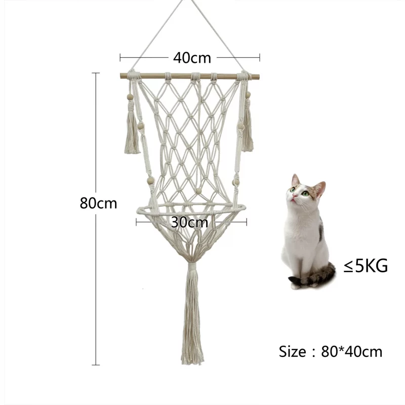Hanging Hammock Cotton Bed - Image 9