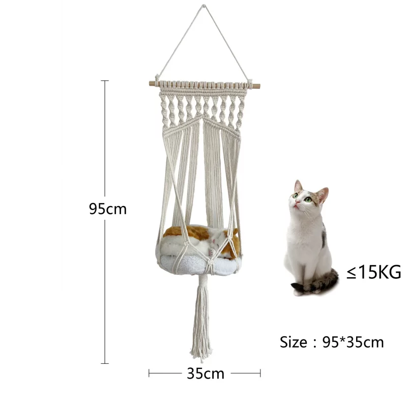 Hanging Hammock Cotton Bed - Image 10