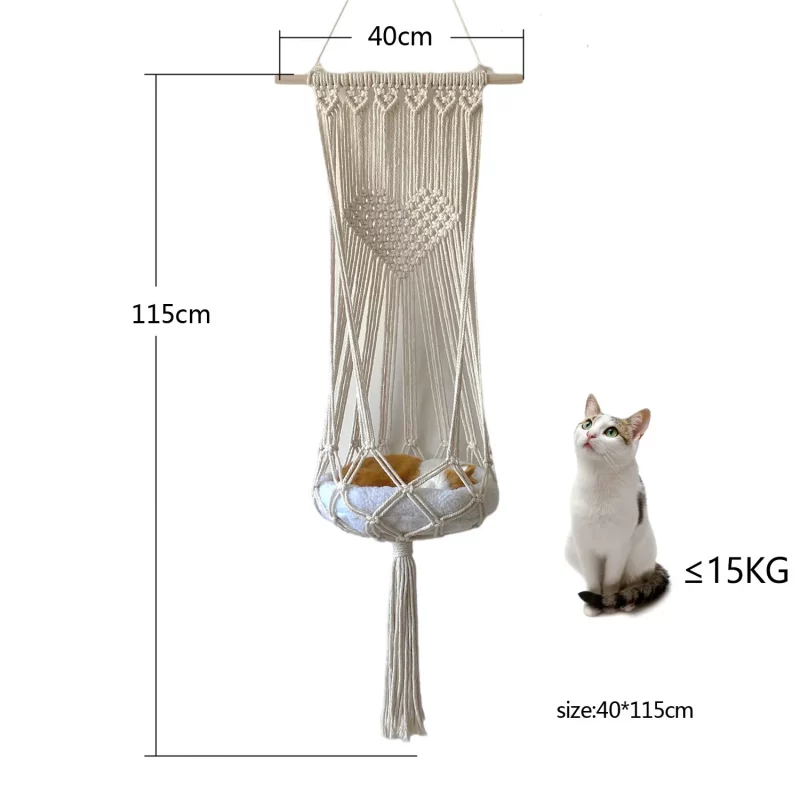 Hanging Hammock Cotton Bed - Image 11