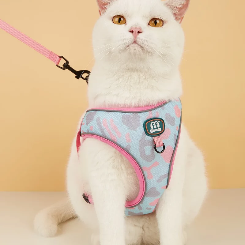 Comfy Colourful Adjustable Harness And Leash Set - Image 2
