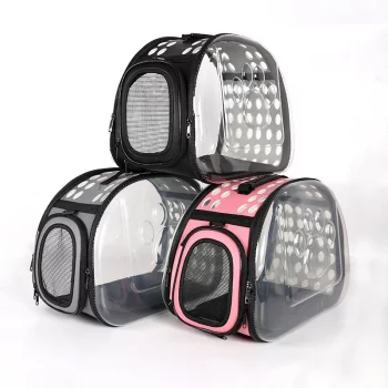 Transparent Shoulder Strap Pet Carrier