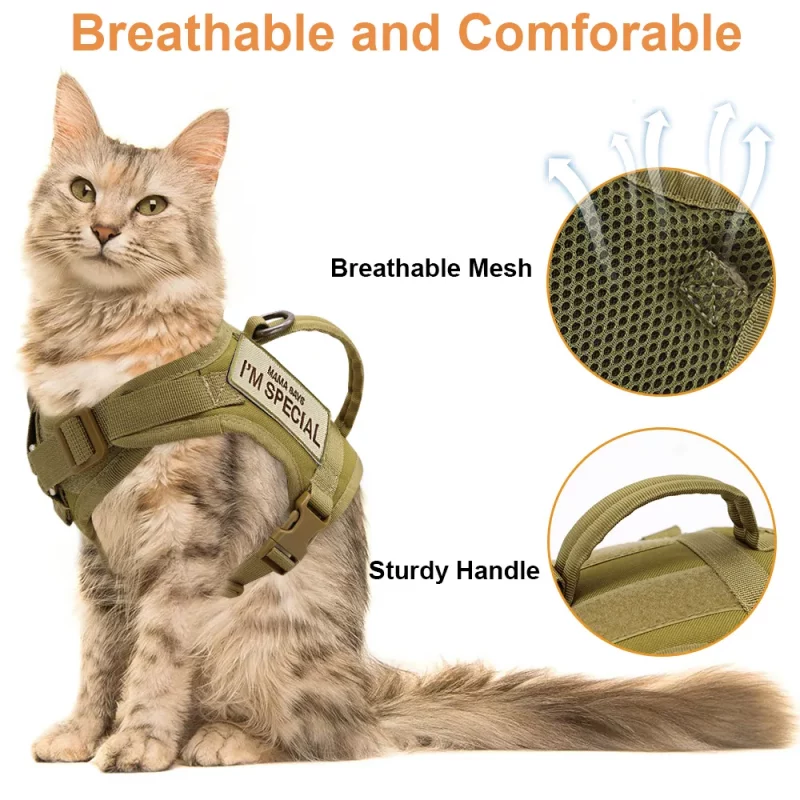 Military Style Harness and Leash Set - Image 4
