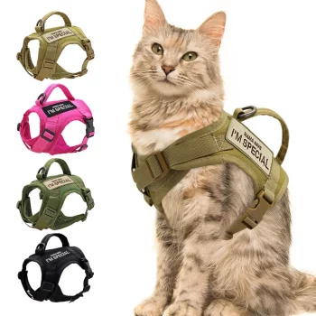Military Style Harness and Leash Set