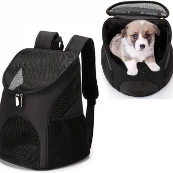 Small Pet Mesh Backpack Travel Carrier