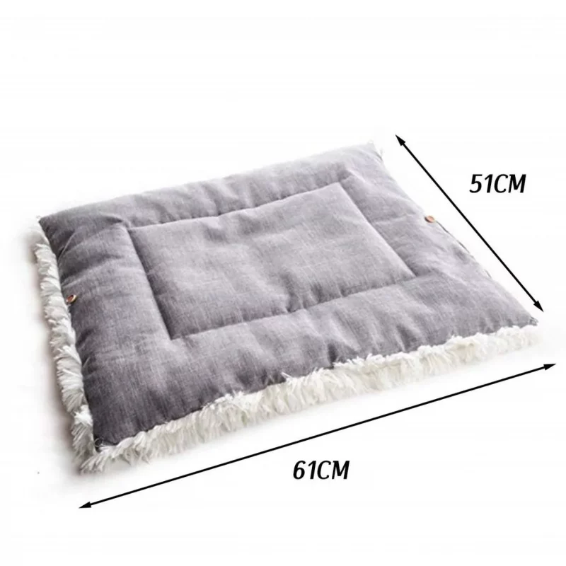 Plush Folding Blanket Bed - Image 7