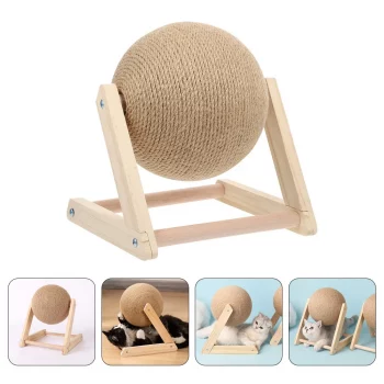 Sisal Rope Scratching Ball Toy