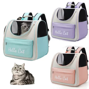 Mesh Breathable Sports Backpack Pet Carrier
