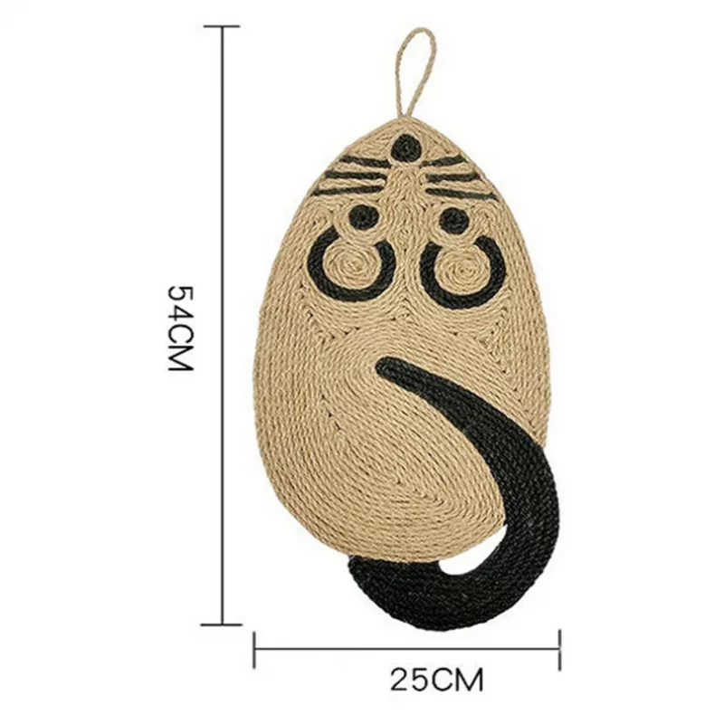 Cat Mouse Hanging Sisal Scratching Pad Mat - Image 5