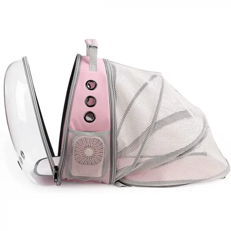 Expandable Transparent Capsule Backpack Pet Carrier Playpen - Image 5