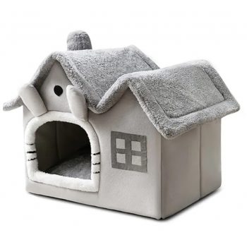 Plush Foldable Cosy House Bed Cave