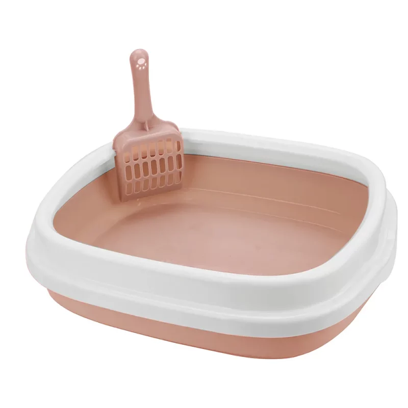 Anti-Splash Cat Litter Tray Box with Scoop - Image 5