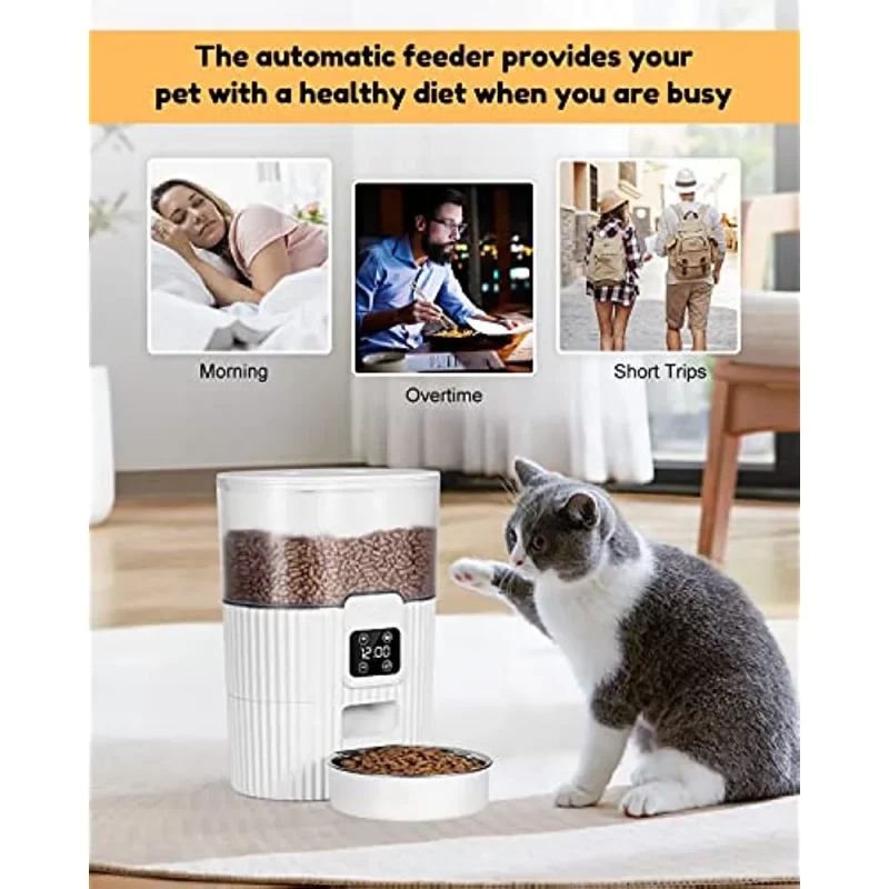 Large Capacity Automatic Smart Food Water Feeder Dispenser - Image 4