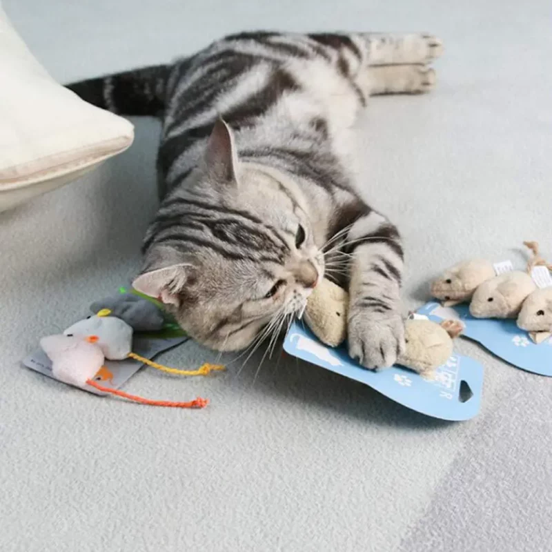 Plush Soft Mouse Toy (3 pack) - Image 3
