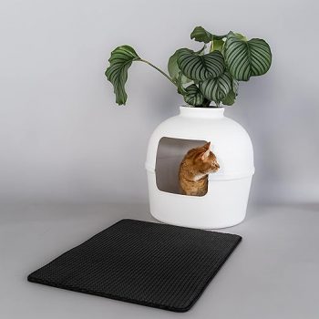 Spacious Flower Pot Litter Tray Box