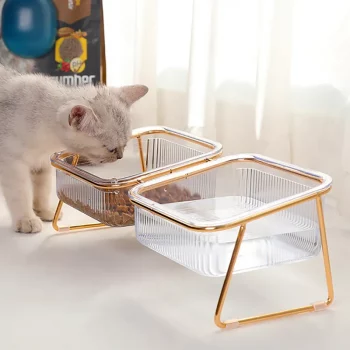 Elevated Detachable Feeding Bowls