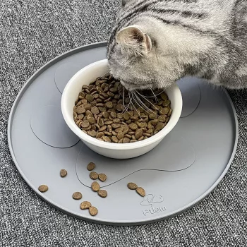 Waterproof Silicone Round Food Feeding Pad Placemat