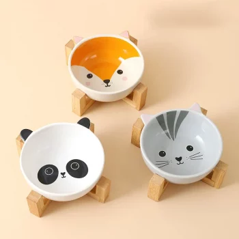 Ceramic Animal Food Water Bowls