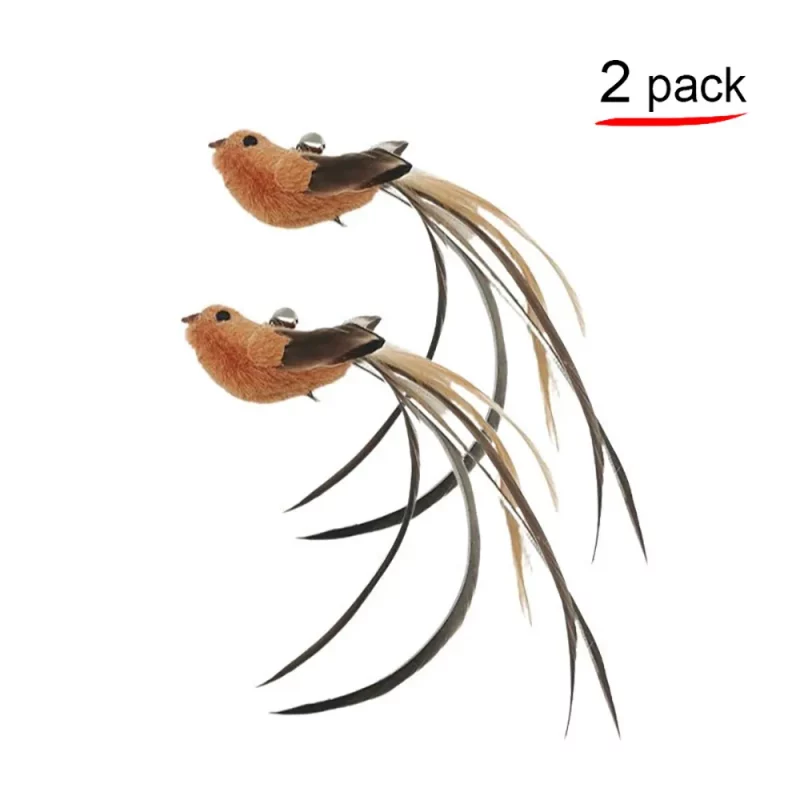 Bird Feather Bait Interactive Suction Cat Toy - Image 13