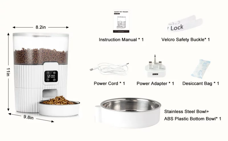 Large Capacity Automatic Smart Food Water Feeder Dispenser - Image 7