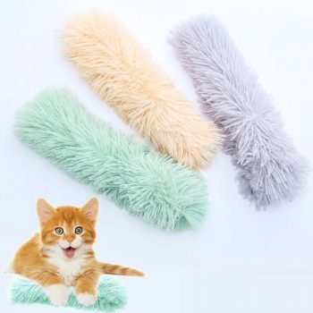 Furry Soft Plush Catnip Crinkle Toy (2 Pack)