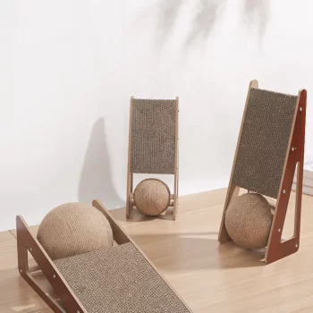 Vertical Scratching Board & Sisal Ball