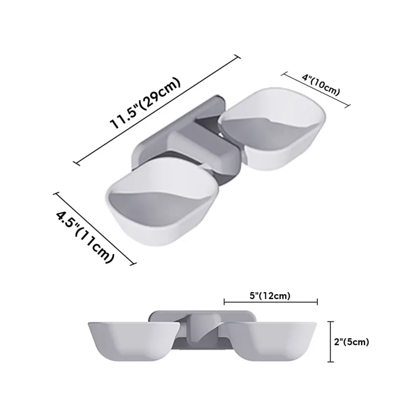 Wall-mounted Food Water Bowls - Image 7